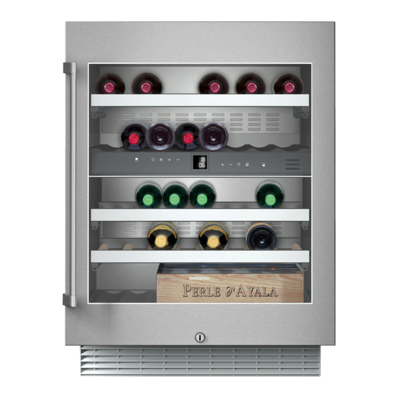 Gaggenau RW404761 Manuals