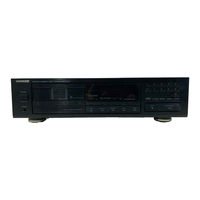 KENWOOD DP-M4010 Instruction Manual