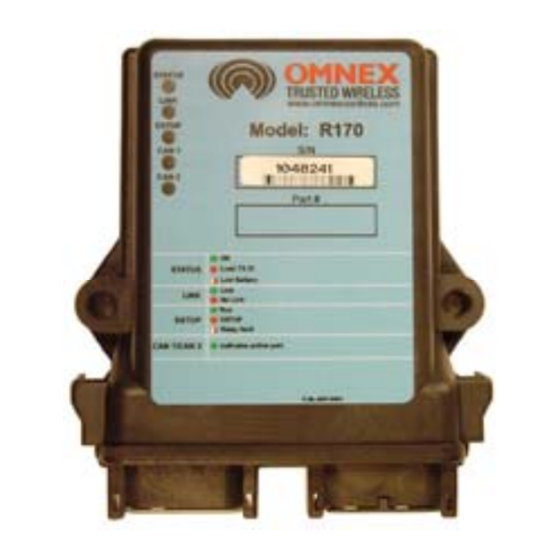 Omnex Generic R170 Manual