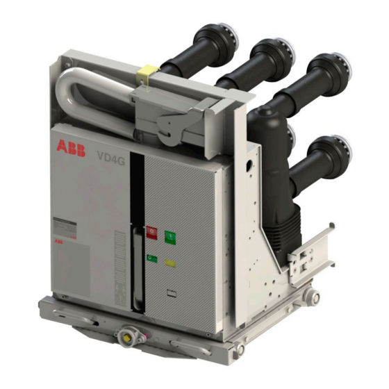 ABB VD4G-25 Installation And Operating Instructions Manual