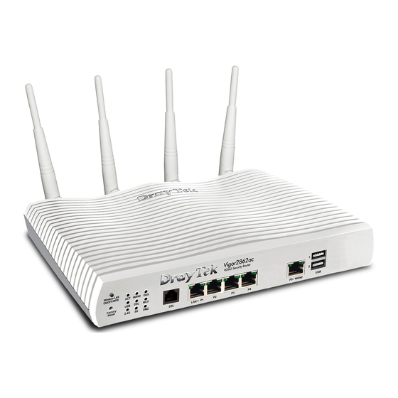Draytek Vigor2862ac User Manual