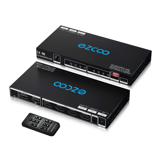 EZCOO EZ-MX42PRO-HAS User Manual