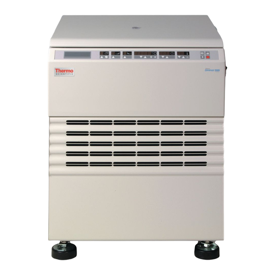 Thermo Scientific Cryofuge 5500i GMP Instructions For Use Manual