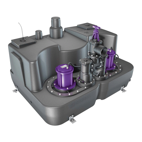 Kessel Aqualift F XL Installation And Operating Instructions Manual