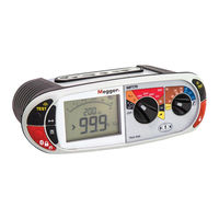 Megger MFT70 Quick Start Manual