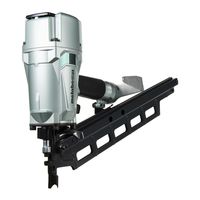 HIKOKI NR 83A5 Handling Instructions Manual