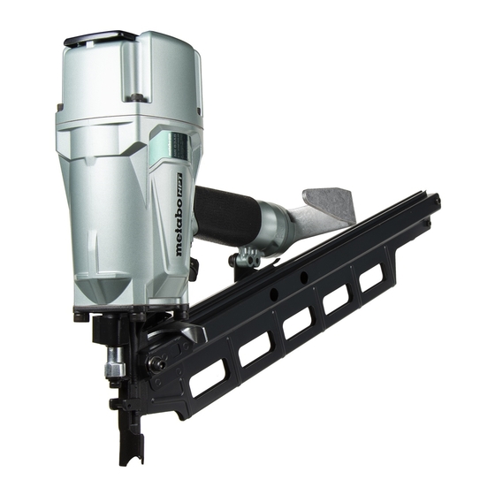 HIKOKI NR 83A5 Handling Instructions Manual