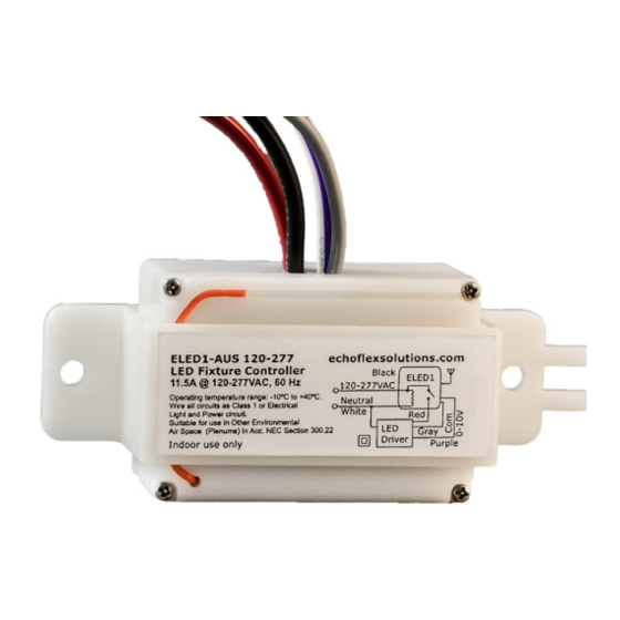 ETC Echoflex ELED1 Installation Manual