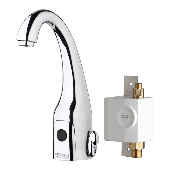 Geberit Chicago Faucets HyTronic Series Installation Instructions