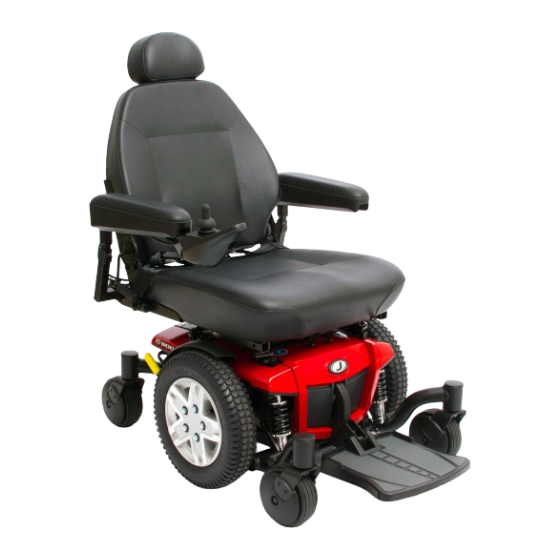 Pride Mobility JAZZY 600 ES Owner's Manual