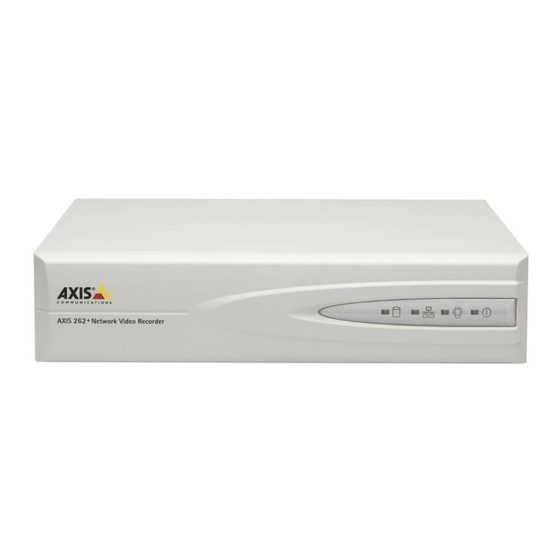 Axis 25258R3 Benutzerhandbuch