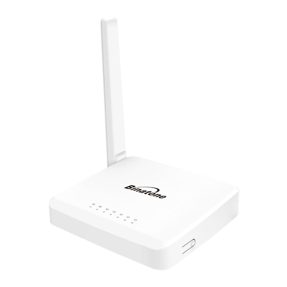 Binatone WR1505N3 Quick Installation Manual