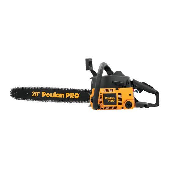 Poulan Pro PP4620AVL Instruction Manual