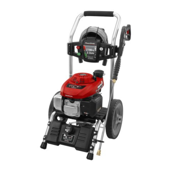 User Manuals: PowerStroke PS80979B Gas Pressure Washer