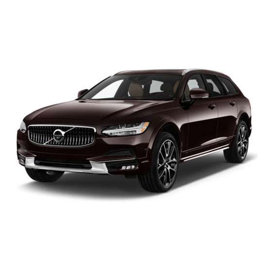 Volvo V90 2019 Owner's Manual