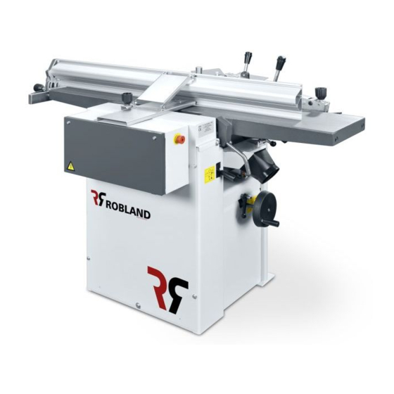Robland X260 Instruction Manual