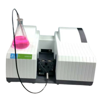PerkinElmer Lambda 465 Installation Instructions Manual