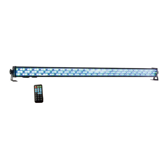 Ibiza LEDBAR252-RC User Manual