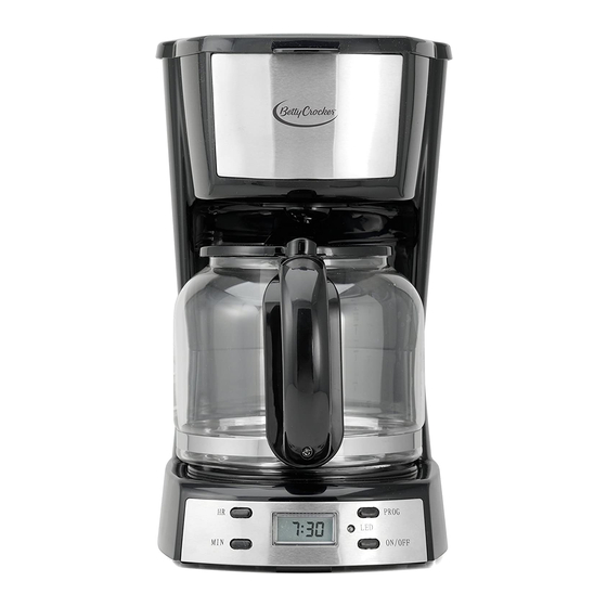 BETTY CROCKER BC-2809 Manual