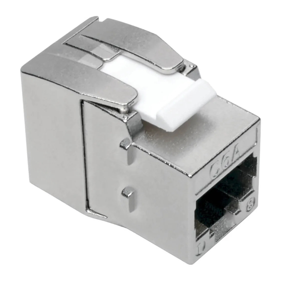 Tripp Lite Cat6 Quick Start Manual