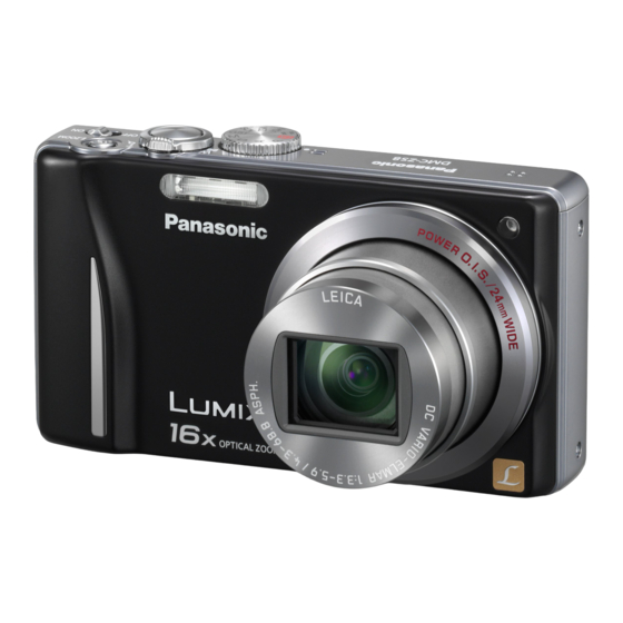 Panasonic DMC-ZS8 Using