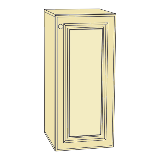 Wood Crafters BU1636-WH Assembly Instructions Manual