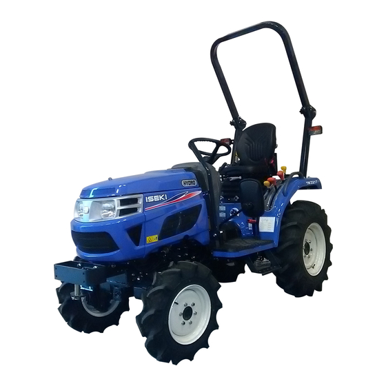 Iseki TM3217 Operator's Manual