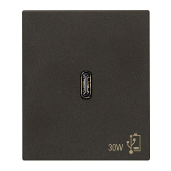 Vimar LINEA 30298 Series Manual