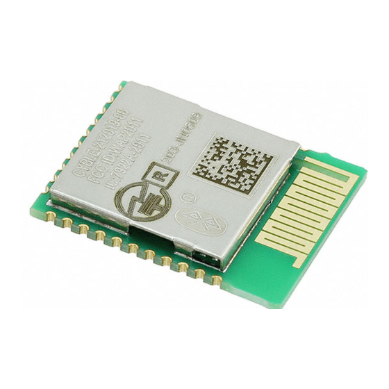 Cypress EZ-BLE CYBLE-222005-00 Manual