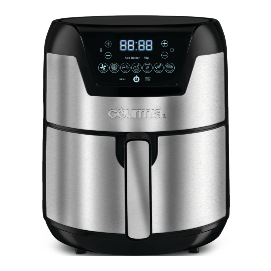 Gourmia GAFW598 5-Quart Digital Air Fryer + Waffle Maker