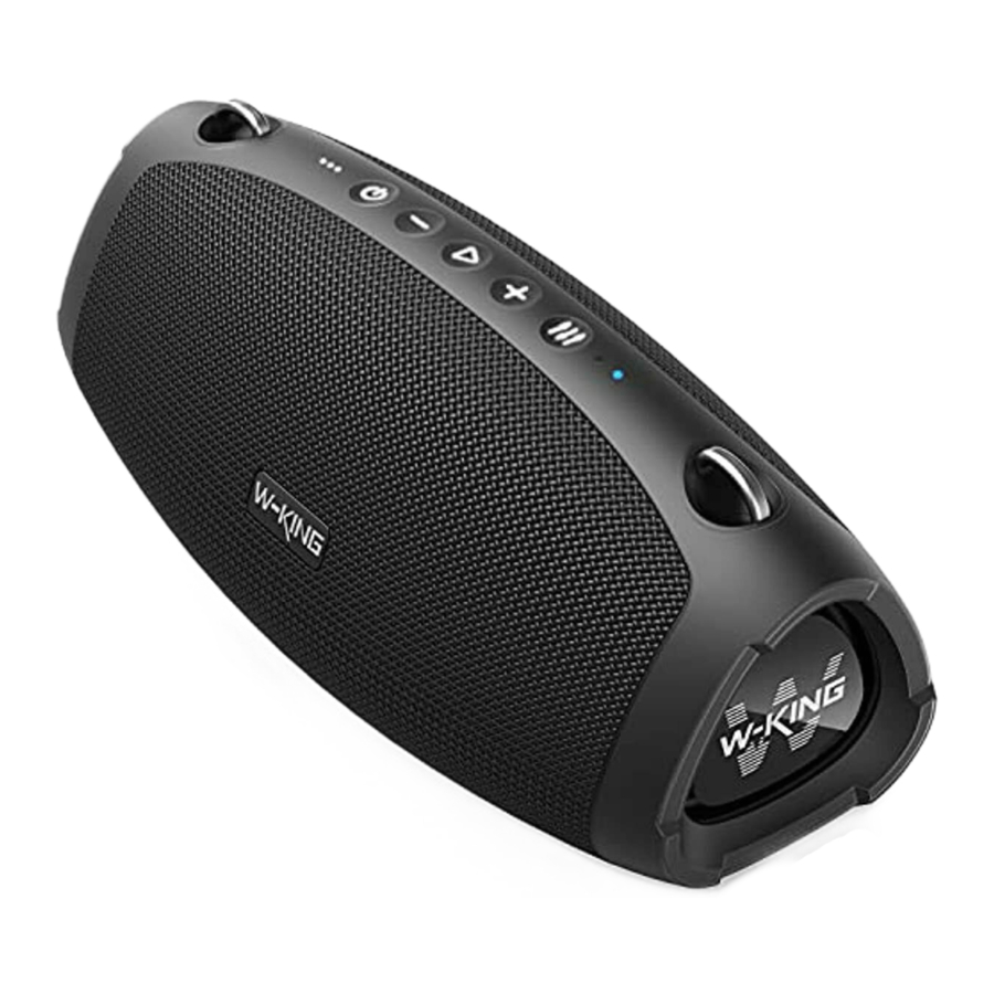W-KING X10 - Wireless Speaker Manual