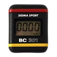 Sigma Sport BC 301 Instructions For Use