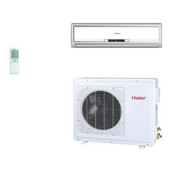 Haier HSU-18HEA03/R2(DB)-I Conditioner Manuals