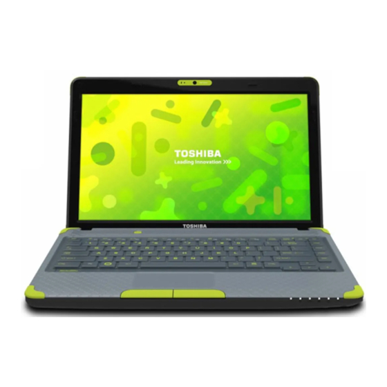 Toshiba Satellite L630 Series User Manual