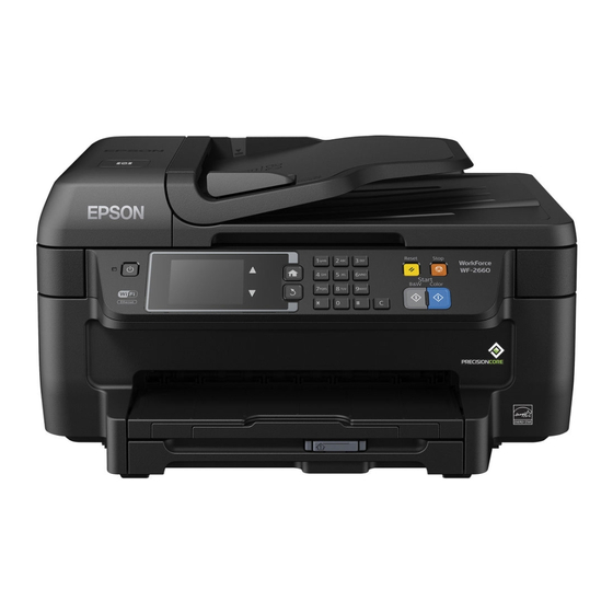 Epson WF-2660 Start Here