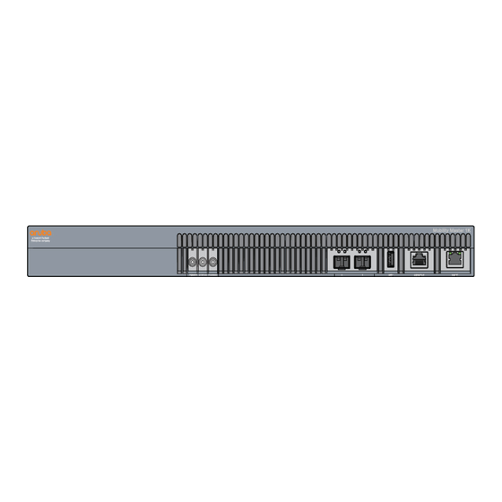 Aruba Mobility Master Installation Manual