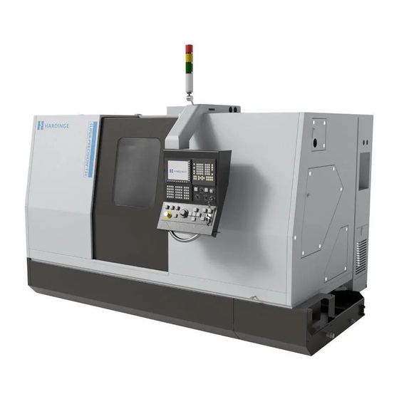 Hardinge T-51 Installation And Extended Storage Instructions