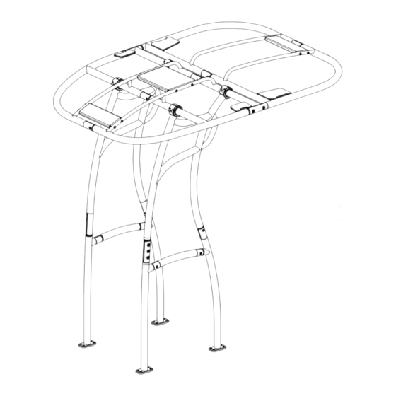Stryker T-Tops SG600 Installation Manual & Owner's Manual