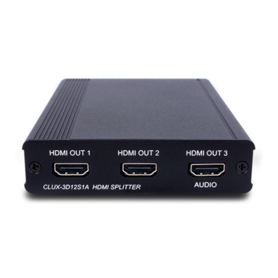CYP CLUX-3D12S1A Operation Manual