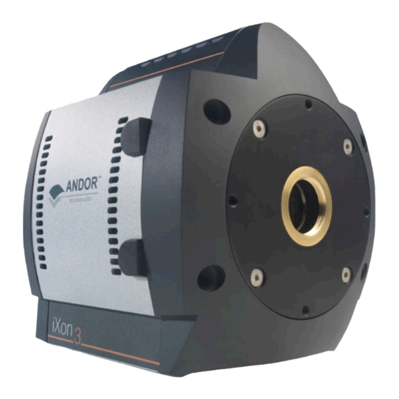 Andor Technology iXon3 Series Hardware Manual
