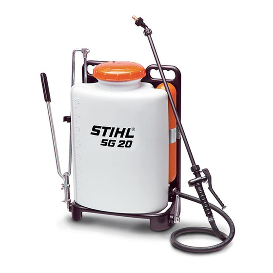Stihl SG 20 Instruction Manual