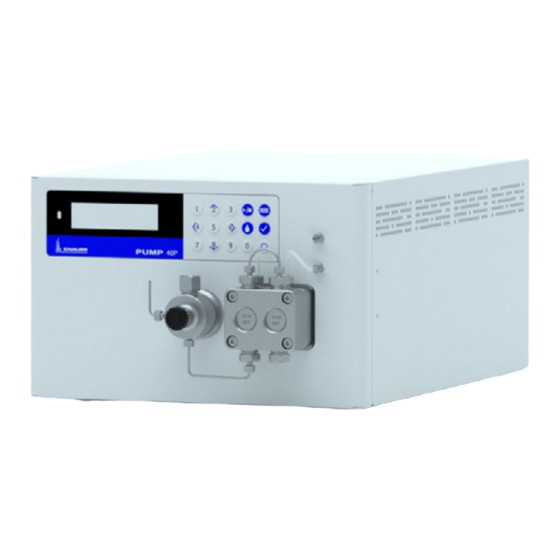 Knauer BlueShadow 40P Instructions Manual