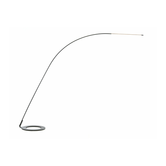 Cattelan Italia LAMPO A LED Floor Lamp Manuals