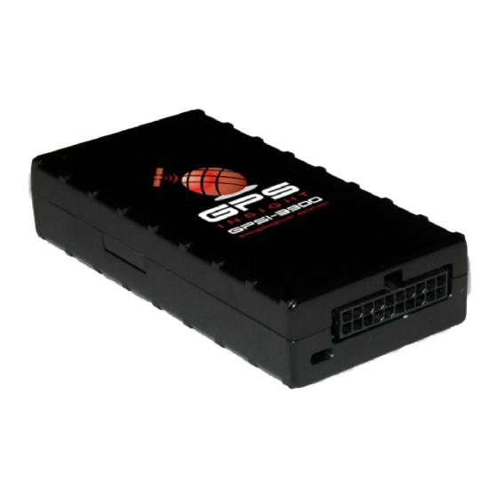 GPS Insight jPOD GPSI-3900E Troubleshooting