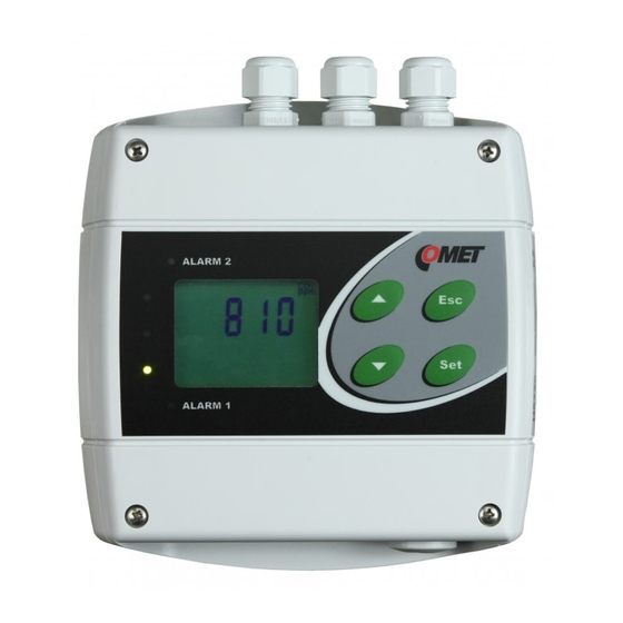 User Manuals: Comet System H5021 Transmitter