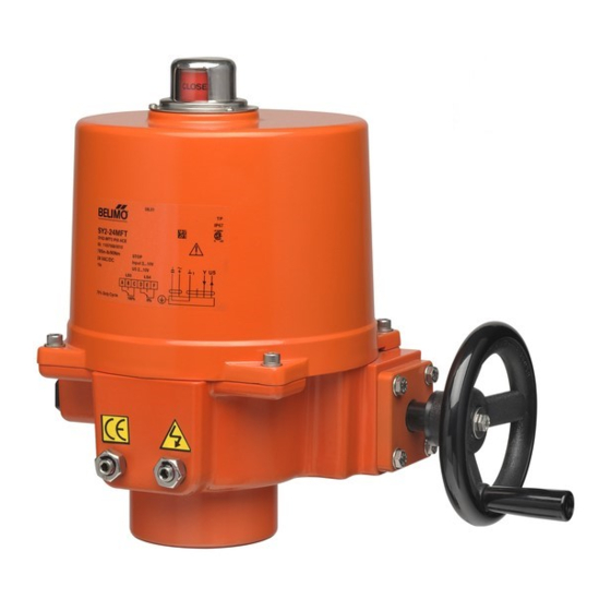 Belimo SY 3-T Series Manual