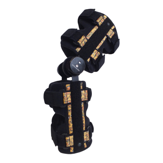 Albrecht CDS Knee Brace Flexion L/L User Instructions