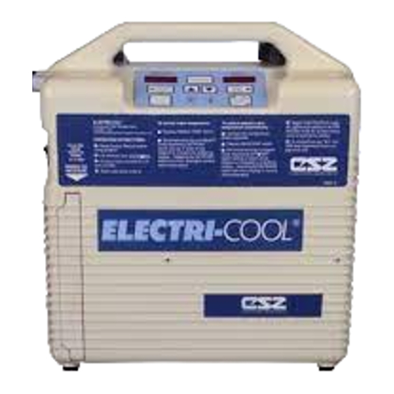 Cincinnati Sub-Zero ELECTRI-COOL 757 Product Manual