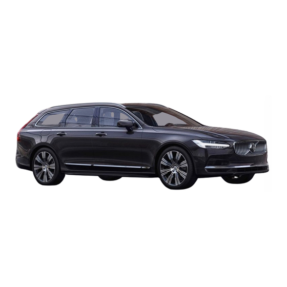 Volvo V90 2020 Owner's Manual