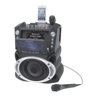 Karaoke USA GF843 User Manual